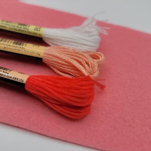 Heart Bag Charm Kit - Colour Shrimp