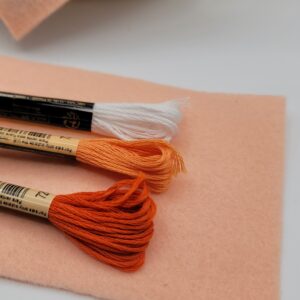 Heart Bag Charm Kit - Colour Peach