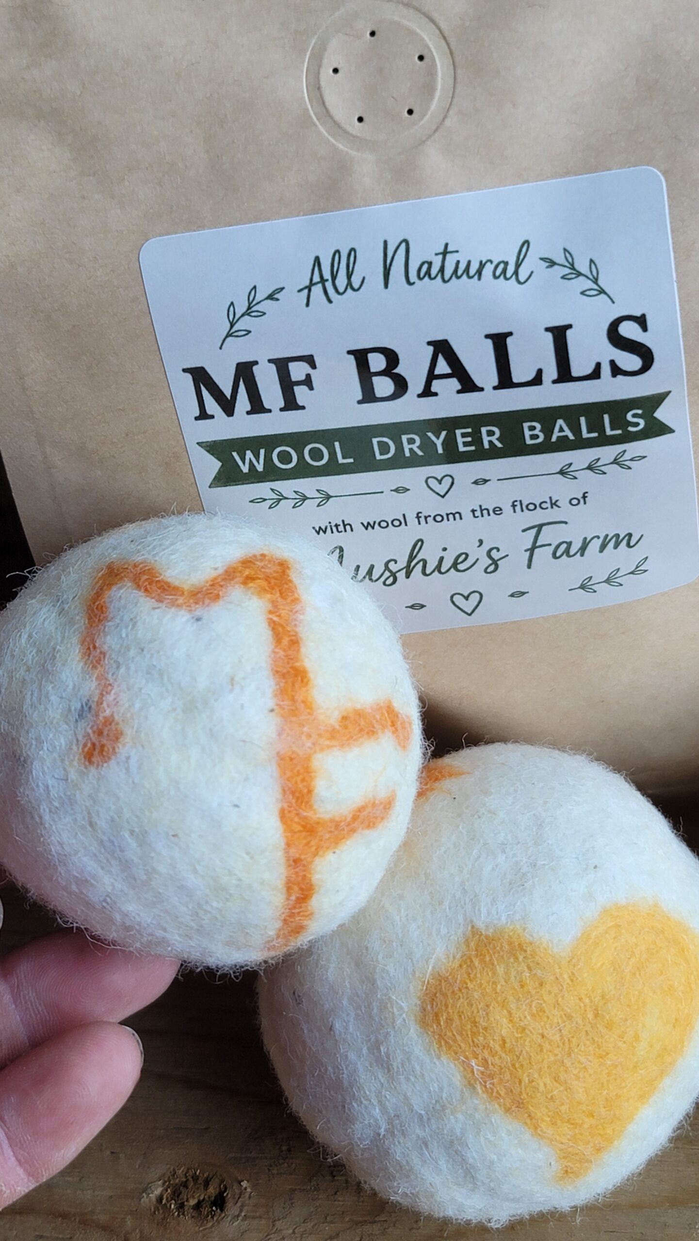 MF Balls - Wool Dryer Balls